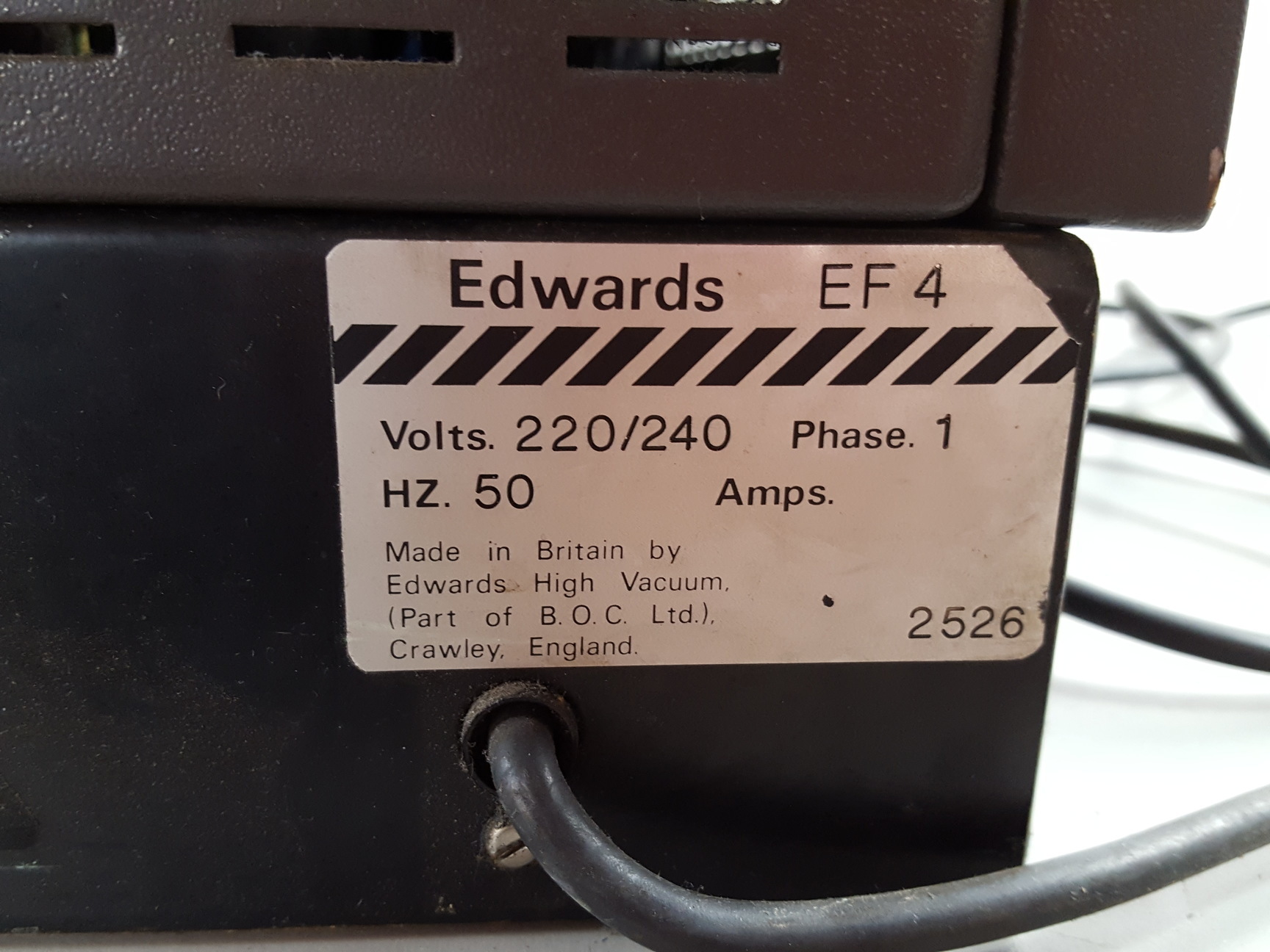 Image of EDWARDS Modulyo Freeze Dryer EF4 Lab + Accessories