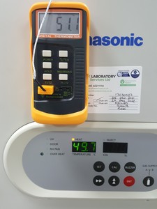 Thumbnail image of Panasonic CO2 Laboratory Incubator  Model - MCO-18AC-PE Lab