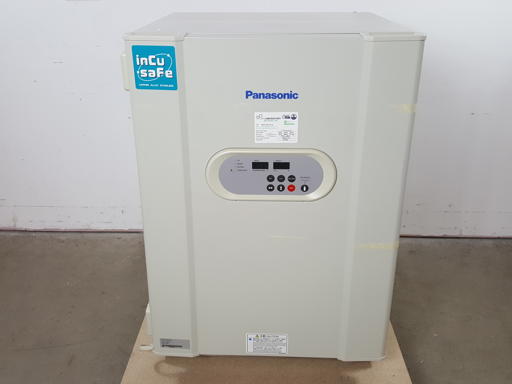 Image of Panasonic CO2 Laboratory Incubator  Model - MCO-18AC-PE Lab