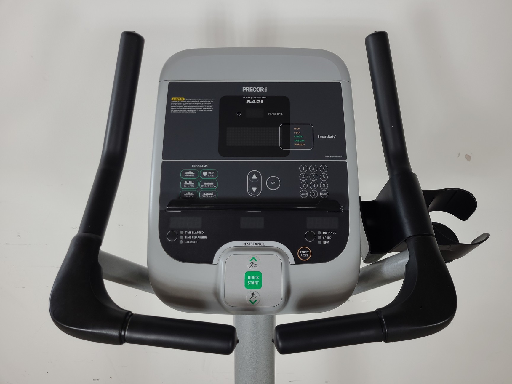 Image of Precor C842i Commercial Cycle Exercise Bike Gym 