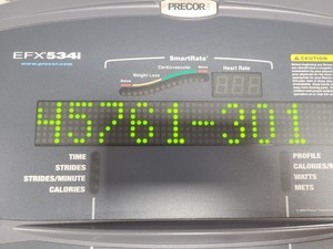 Thumbnail image of Precor EFX 534i Elliptical Machine Commercial Gym