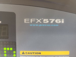 Thumbnail image of Precor EXF 576i Elliptical Machine Cross Trainer Commercial Gym