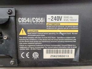 Thumbnail image of Precor c956i Commercial Treadmill Gym Running Machine