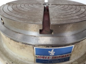 Thumbnail image of Jones Shipman S4012-012 12" Rotary Table Engineering