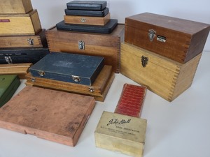 Thumbnail image of Job Lot Vintage Measuring - Micrometers, Gauges, Indicators, Starrett, M&W,