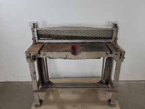 Thumbnail image of Engineering Workshop Foot-Operated Sheet Metal Guillotine 