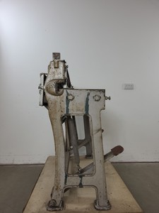 Thumbnail image of Engineering Workshop Foot-Operated Sheet Metal Guillotine 