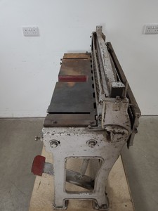 Thumbnail image of Engineering Workshop Foot-Operated Sheet Metal Guillotine 