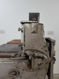 Thumbnail image of Engineering Workshop Foot-Operated Sheet Metal Guillotine 