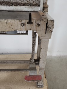 Thumbnail image of Engineering Workshop Foot-Operated Sheet Metal Guillotine