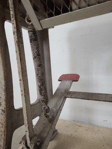 Thumbnail image of Engineering Workshop Foot-Operated Sheet Metal Guillotine 