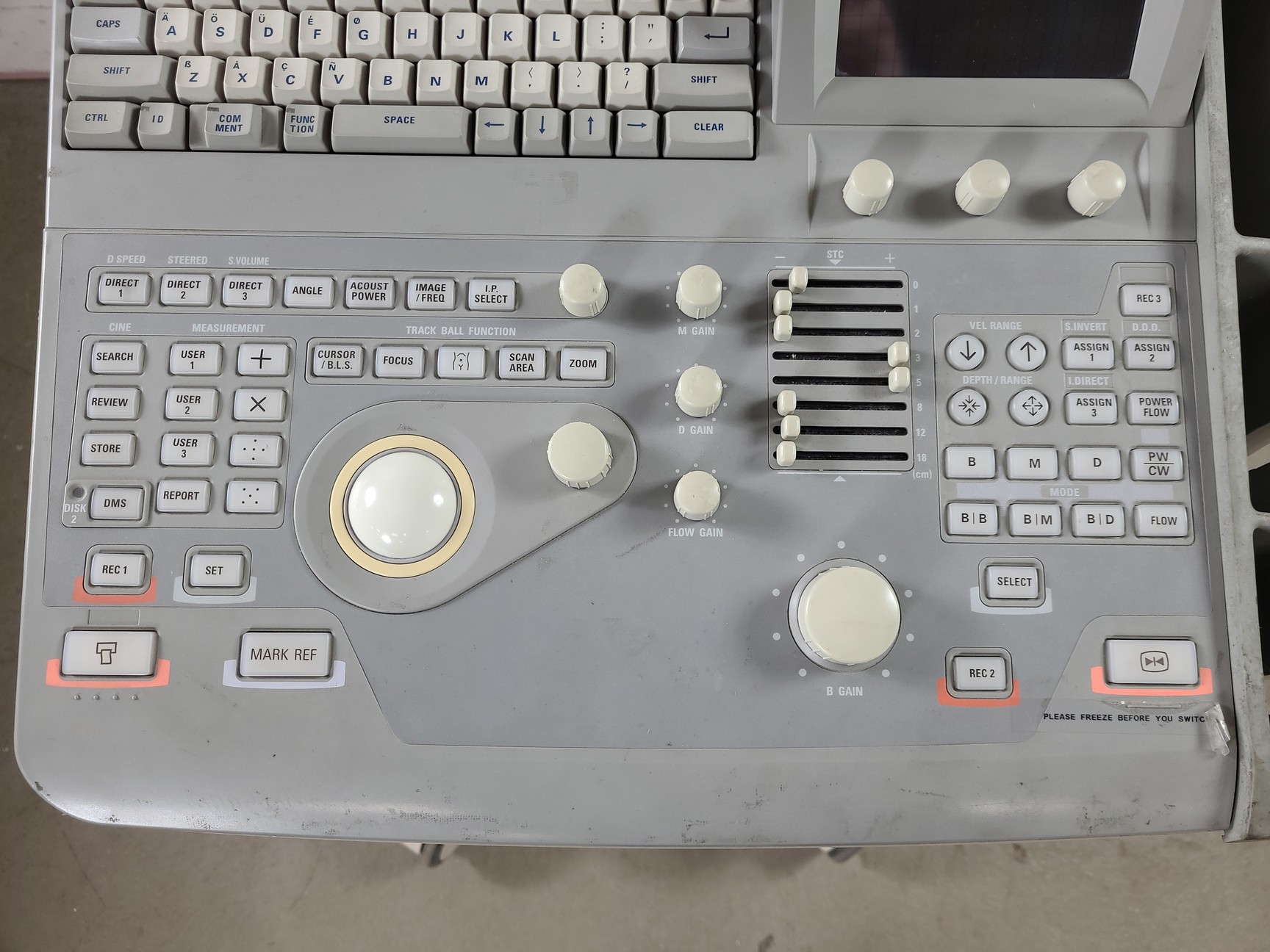 Image of Aloka ProSound SSD 5000 Ultrasound System Lab Spares/Repairs