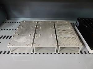 Thumbnail image of Tecan Freedom Evo WS Illumina Liquid Handling Robot System Lab