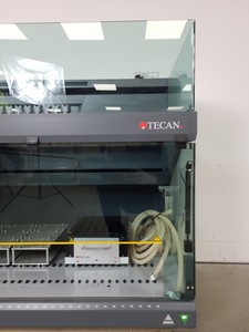 Thumbnail image of Tecan Freedom Evo WS Illumina Liquid Handling Robot System Lab