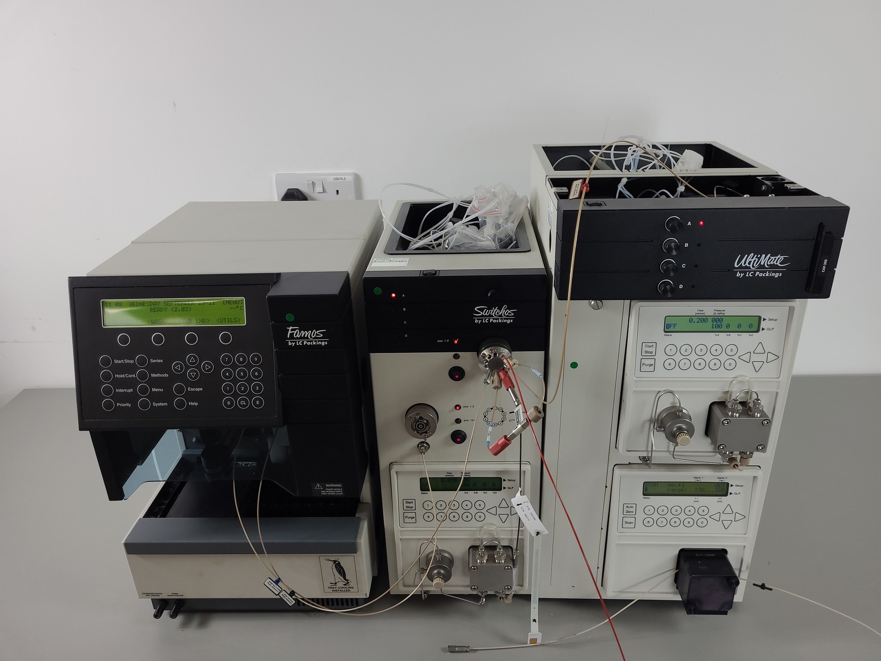 Image of LC Packings Spark Holland HPLC System - Famos, Switchos, Ultimate Lab