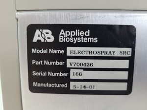 Thumbnail image of Applied Biosystems Mariner Biospectrometry Spectrometer Workstation Mass Spec 