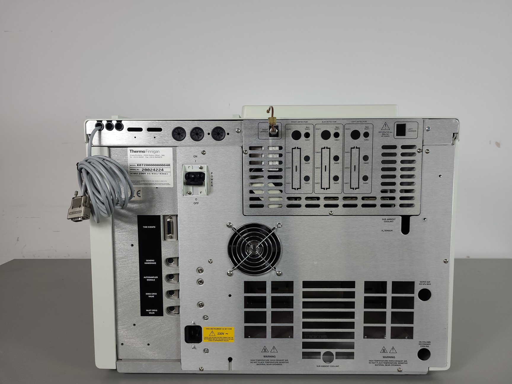 Image of Thermo Finnigan Trace GC Gas Chromatograph Model K07200000000040 Lab