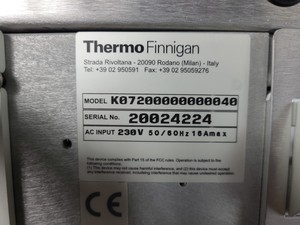 Thumbnail image of Thermo Finnigan Trace GC Gas Chromatograph Model K07200000000040 Lab