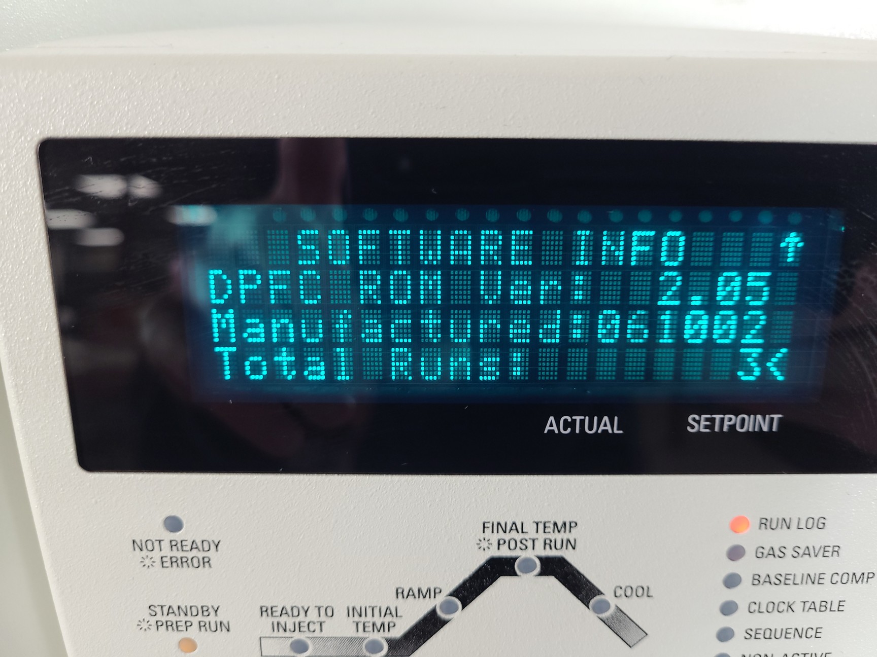 Image of Thermo Finnigan Trace GC Gas Chromatograph Model K07200000000040 Lab