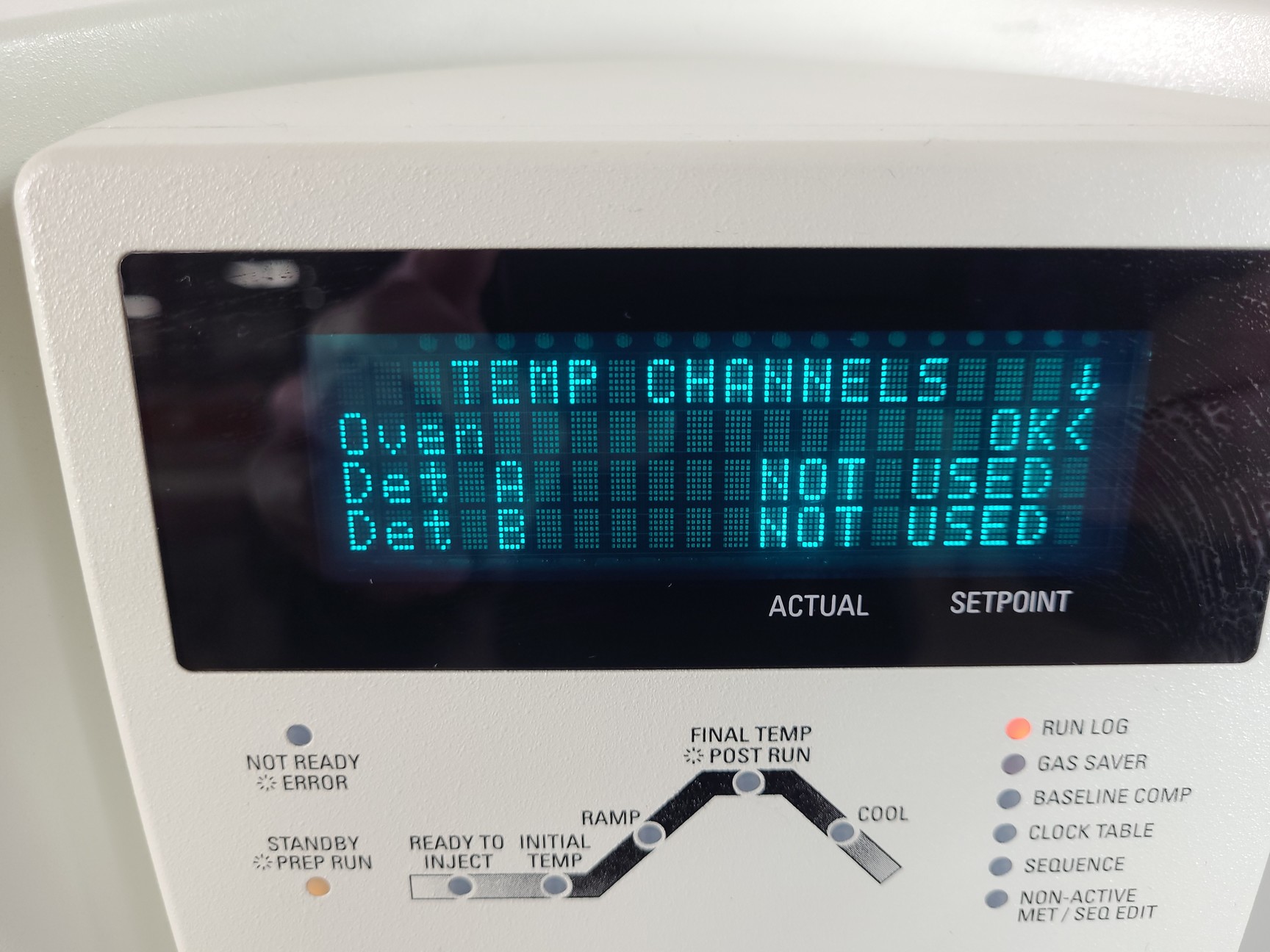 Image of Thermo Finnigan Trace GC Gas Chromatograph Model K07200000000040 Lab