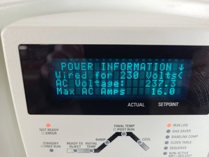 Thumbnail image of Thermo Finnigan Trace GC Gas Chromatograph Model K07200000000040 Lab