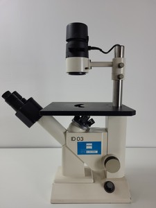 Thumbnail image of Zeiss 471202-9903 Inverted Binocular Microscope with 4 x Objectives ph 1 Lab