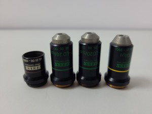 Thumbnail image of Zeiss 471202-9903 Inverted Binocular Microscope with 4 x Objectives ph 1 Lab