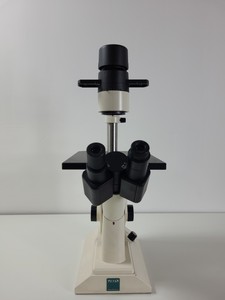 Thumbnail image of Zeiss 471202-9903 Inverted Binocular Microscope with 4 x Objectives ph 1 Lab