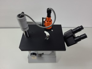 Thumbnail image of Zeiss  47 12 02 - 9901 Inverted Binocular Microscope w/ 3 x Objectives Ph 1 Lab