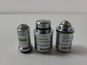 Thumbnail image of Zeiss  47 12 02 - 9901 Inverted Binocular Microscope w/ 3 x Objectives Ph 1 Lab