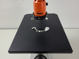 Thumbnail image of Zeiss  47 12 02 - 9901 Inverted Binocular Microscope w/ 3 x Objectives Ph 1 Lab