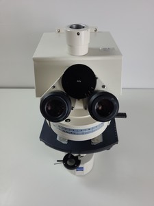 Thumbnail image of Zeiss Axioplan 2 Imaging Trinocular Microscope w/ 3,2/0,07  160/- Objective Lab