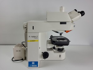 Thumbnail image of Zeiss Axioplan 2 Imaging Trinocular Microscope w/ 3,2/0,07  160/- Objective Lab