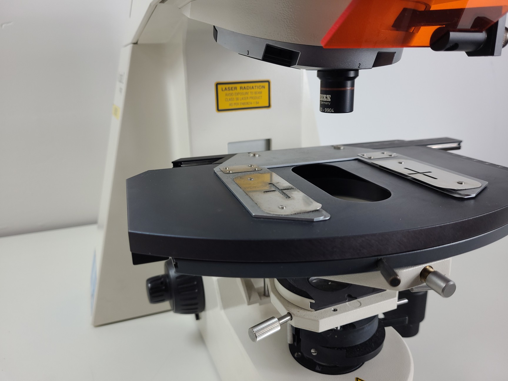 Image of Zeiss Axioplan 2 Imaging Trinocular Microscope w/ 3,2/0,07  160/- Objective Lab