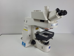 Thumbnail image of Zeiss Axioplan 2 Imaging Trinocular Microscope w/ 3,2/0,07  160/- Objective Lab