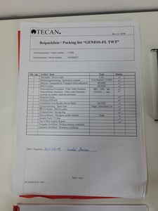 Thumbnail image of Tecan GENios FL Microplate Reader Model - Genios-FL TWT Lab