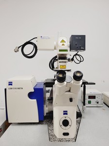 Thumbnail image of Zeiss LSM 510 Meta Confocal High Resolution Microscope - Spares / Repairs Lab