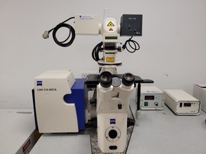 Thumbnail image of Zeiss LSM 510 Meta Confocal High Resolution Microscope - Spares / Repairs Lab