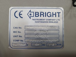 Thumbnail image of Bright Instruments Cryostat Microtome OTF5000 Lab