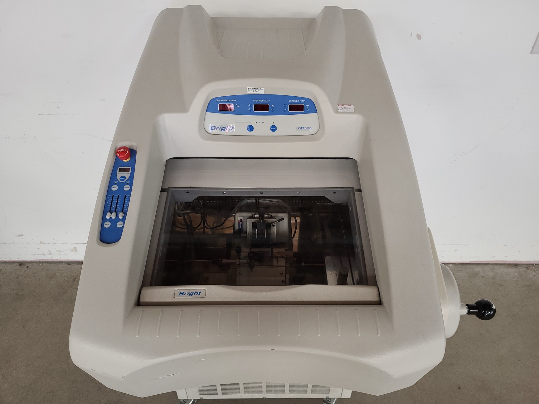 Image of Bright Instruments Cryostat Microtome OTF5000 Lab