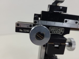 Thumbnail image of Narishige Japan No.3290 Micromanipulator Patch Clamp Lab