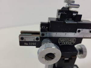 Thumbnail image of Narishige Japan No.3290 Micromanipulator Patch Clamp Lab