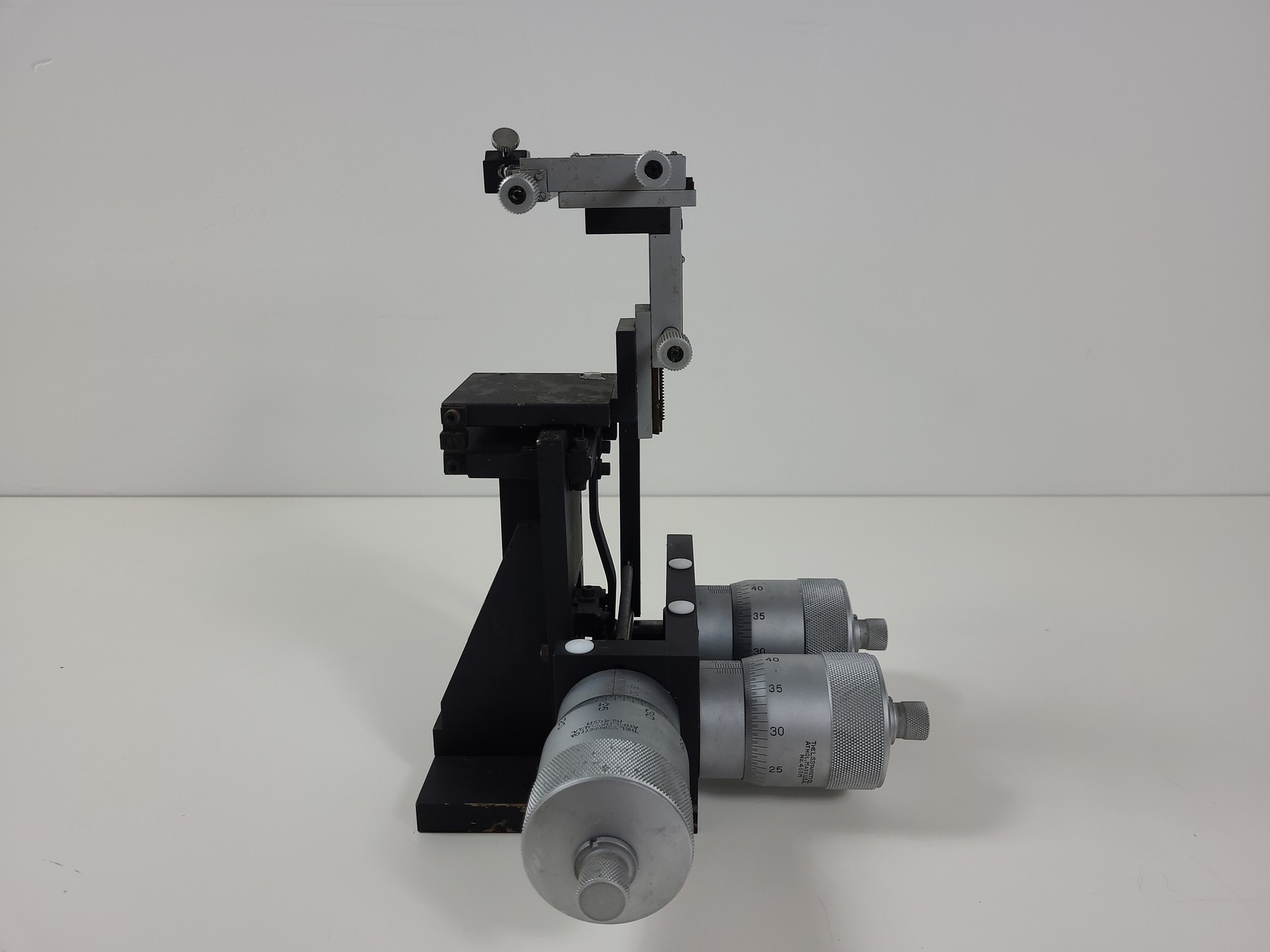 Image of 2 x Micromanipulator Parts The L.S. Starrett Co Athol. Mass. USA. No 465M Lab