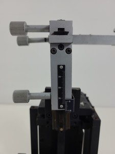 Thumbnail image of 2 x Micromanipulator Parts The L.S. Starrett Co Athol. Mass. USA. No 465M Lab