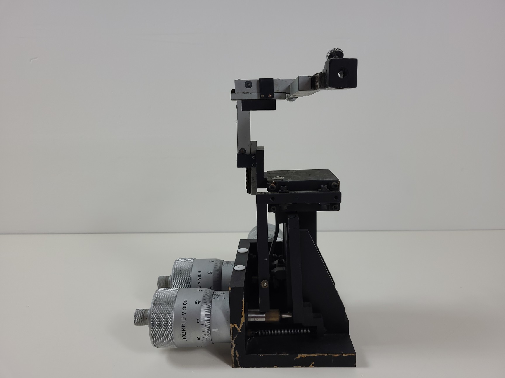 Image of 2 x Micromanipulator Parts The L.S. Starrett Co Athol. Mass. USA. No 465M Lab