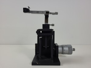 Thumbnail image of 2 x Micromanipulator Parts The L.S. Starrett Co Athol. Mass. USA. No 465M Lab