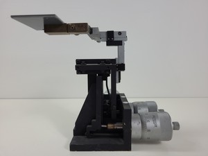 Thumbnail image of 2 x Micromanipulator Parts The L.S. Starrett Co Athol. Mass. USA. No 465M Lab