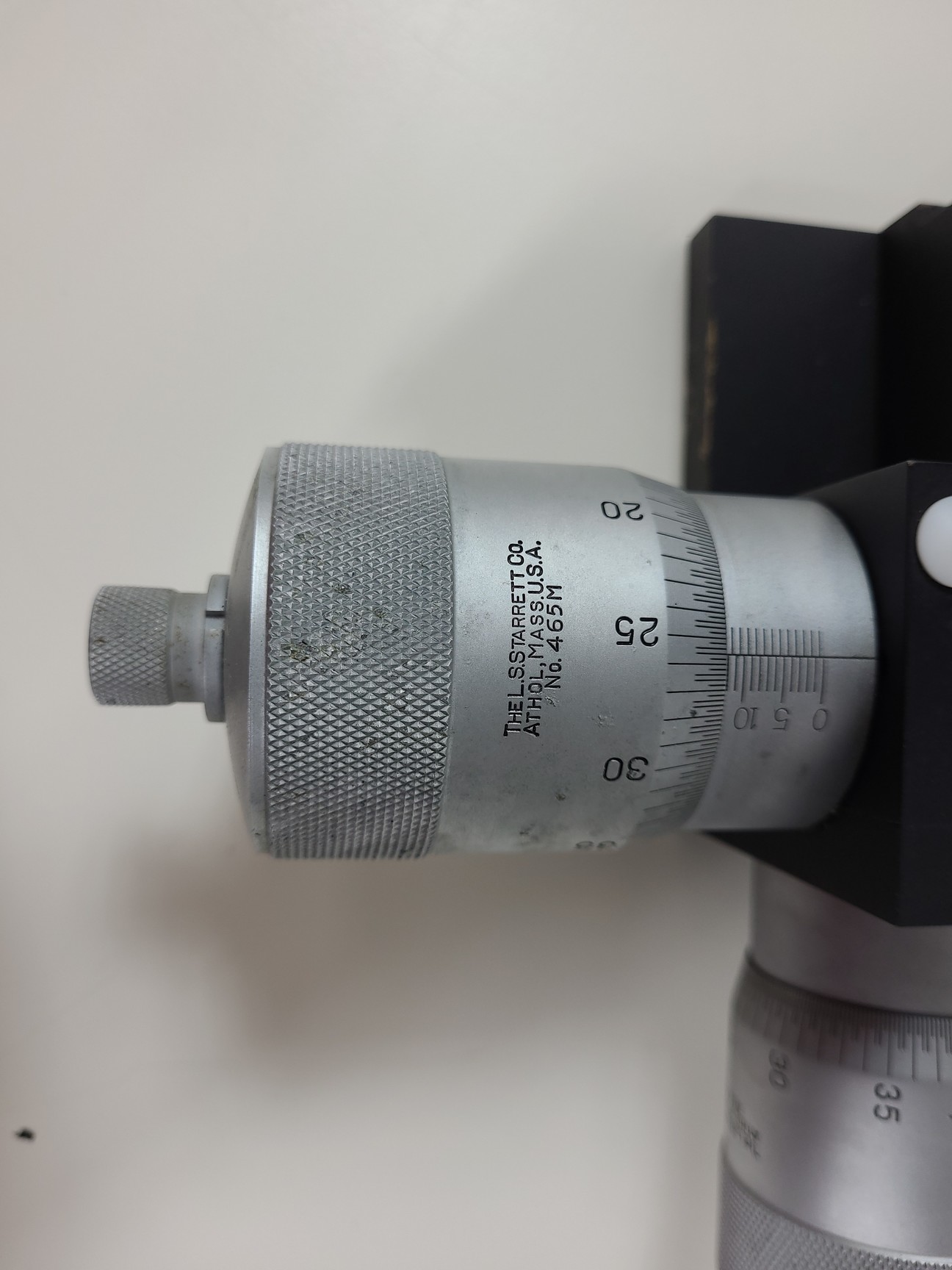 Image of 2 x Micromanipulator Parts The L.S. Starrett Co Athol. Mass. USA. No 465M Lab