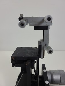 Thumbnail image of 2 x Micromanipulator Parts The L.S. Starrett Co Athol. Mass. USA. No 465M Lab