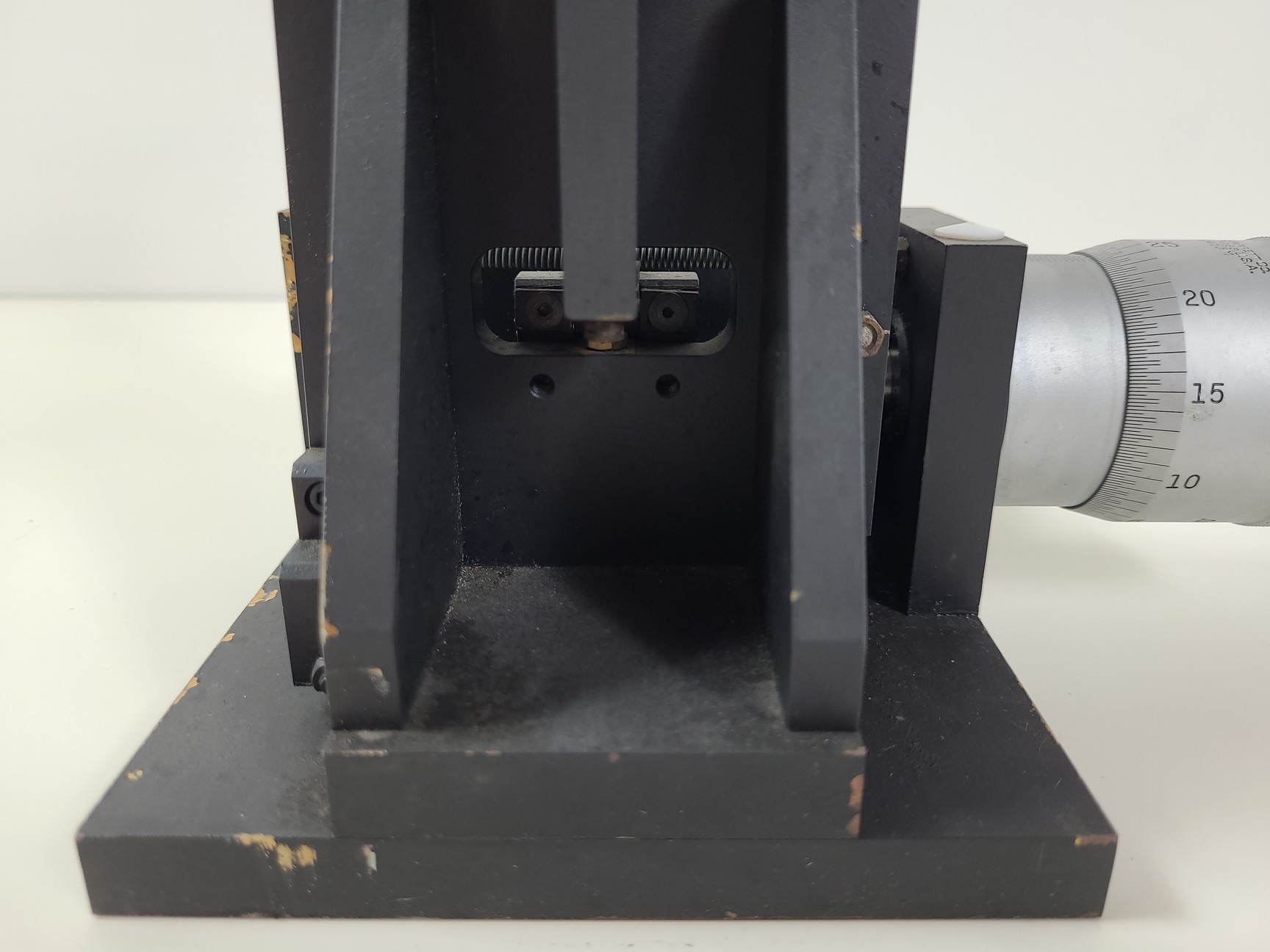 Image of 2 x Micromanipulator Parts The L.S. Starrett Co Athol. Mass. USA. No 465M Lab